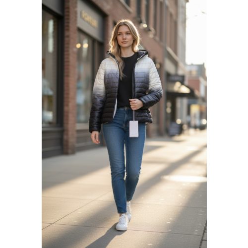 Honey Winter színátmenetes női dzseki - S (ÚJ)