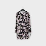 H&M virágos-madaras női ruha - XS