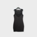 Amisu fekete női ruha - S