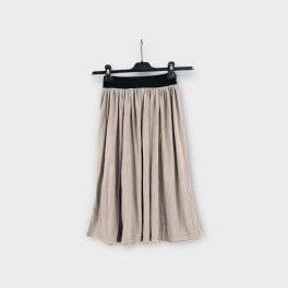 Lágy esésű midi szoknya - S