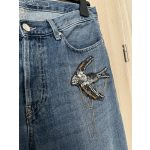 GAS díszes női boyfriend farmernadrág - M