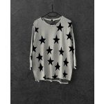 H&M csillagos női pulóver - L