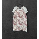 Amisu két anyagú ruha - L