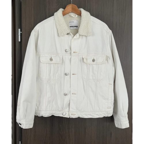 Bershka bundás női farmerdzseki - S