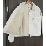 Bershka bundás női farmerdzseki - S