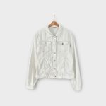 Moongirl fehér női farmerdzseki - L