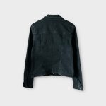 Bershka fekete női farmerdzseki - M