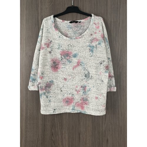 New Look virágos női pulóver - S