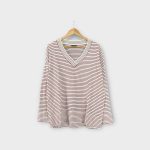 StreetOne csíkos női pulóver - XXL