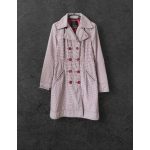 Amisu kockás női átmeneti kabát - M