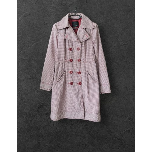 Amisu kockás női átmeneti kabát - M