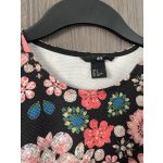 H&M virágos női peplum felső - S