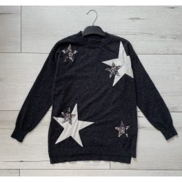 F&F csillagos női pulóver - 36