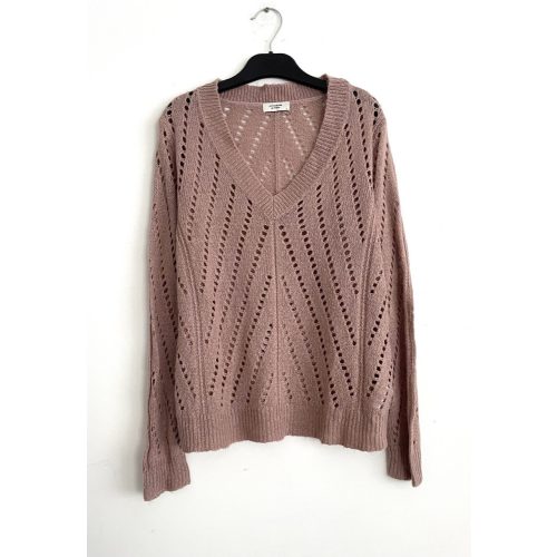 JDY lyukmintás női pulóver - S