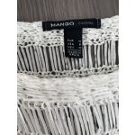 Mango lazán kötött női pulóver - M