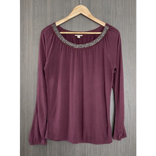 Esprit női felső díszes nyakkal - S