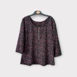 Virágos női blúz - S