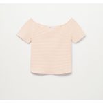 Mango csíkos női póló - M (ÚJ)