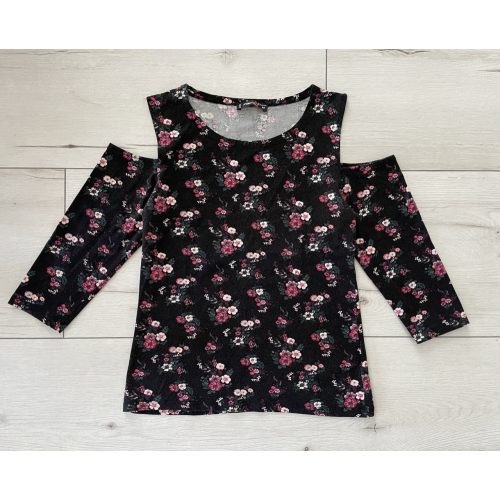 FB Sister nyitott vállú női felső - M