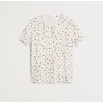 Mango virágos női póló - XS (ÚJ)