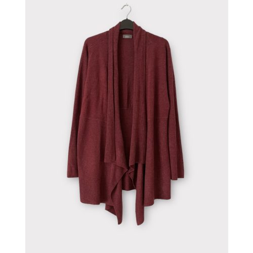 C&A bordó női kardigán - XL