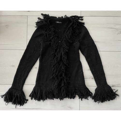 Bebe flitteres női kardigán - S