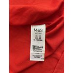 M&S piros női felső - L