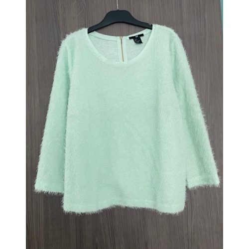 H&M bolyhos női pulóver - S