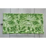 Zöld batikolt női csősál (ÚJ)