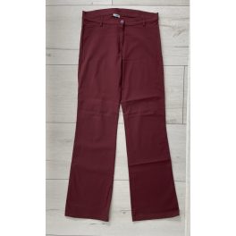 Onyx bordó női nadrág - S