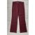 Onyx bordó női nadrág - S