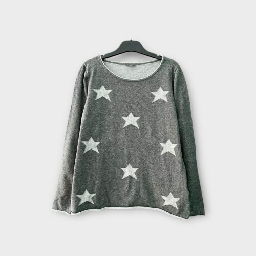 Montego csillagos női pulóver - S