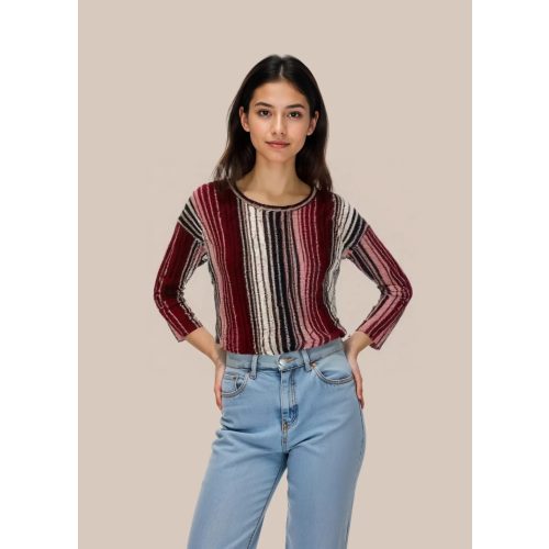 Next csíkos női felső - S