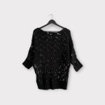 Stradivarius női gyöngyös pulóver - S