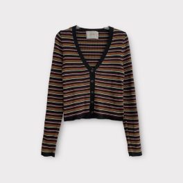 Stradivarius csíkos női kardigán - S