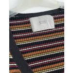 Stradivarius csíkos női kardigán - S