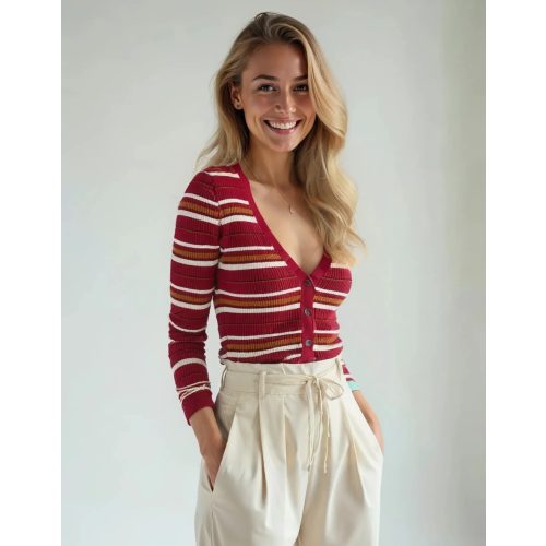 Stradivarius női kardigán - S (ÚJ)