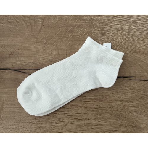 Fehér bokazokni - 39-42 (ÚJ)