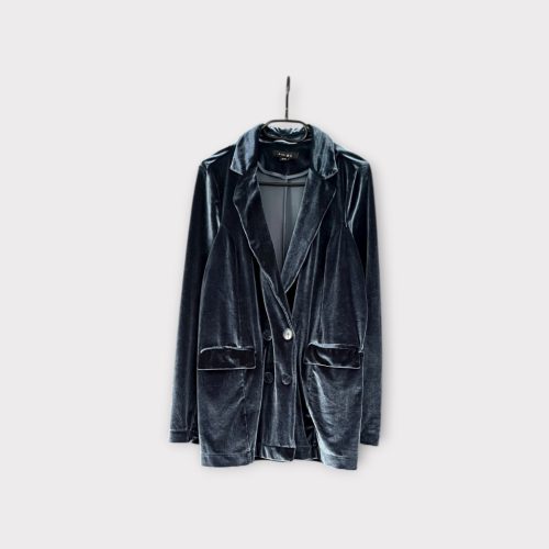 Amisu női bársony blézer - S