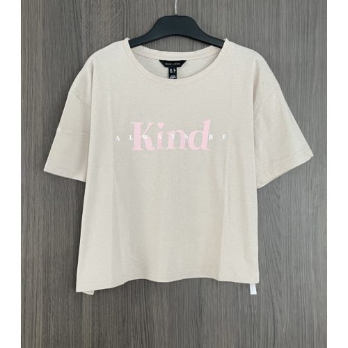 New Look feliratos női póló - S