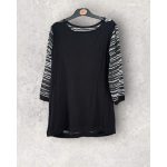 Kétanyagú női felső - S