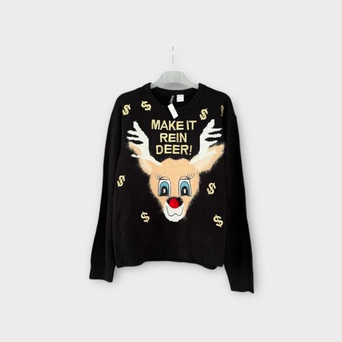 H&M női karácsonyi pulóver - XS (ÚJ)