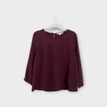 Clockhouse burgundi női blúz - S