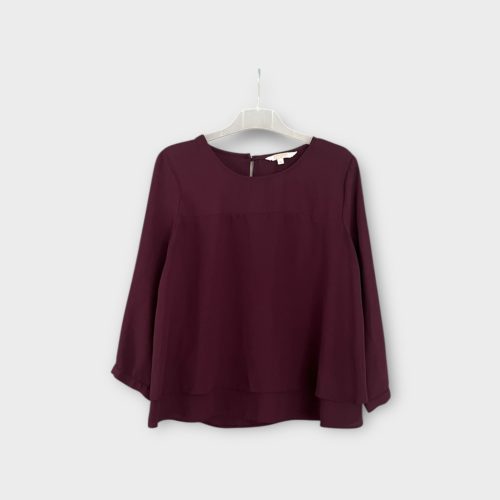 Clockhouse burgundi női blúz - S