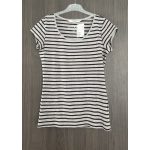 H&M csíkos női póló - M (ÚJ)