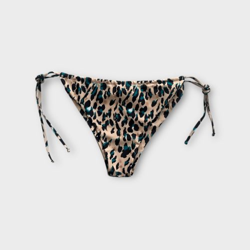 Leopárdmintás női bikini alsó - L