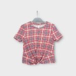 H&M kockás női póló - XS