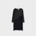 Leopárdmintás női ruha - M