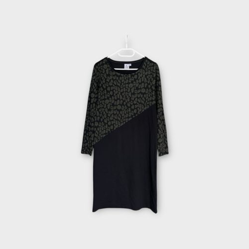 Leopárdmintás női ruha - M