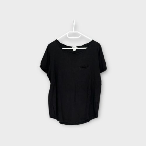 H&M fekete női póló - M